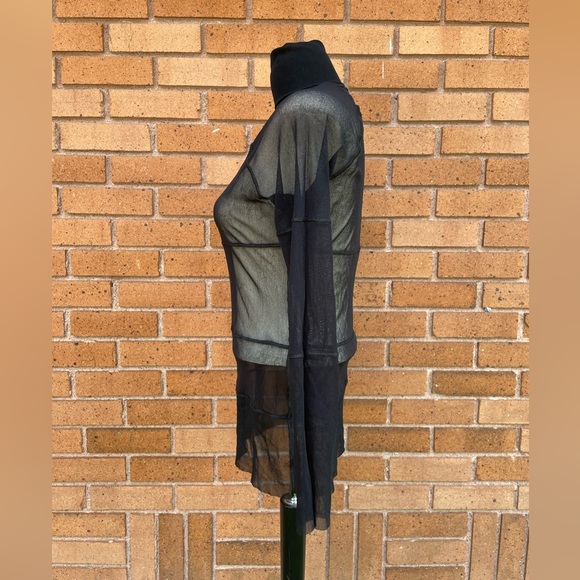 Vintage Jean Paul Gaultier Maille Classique Mesh Turtleneck - Picture 2 of 10